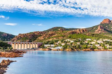 La baie d'Agay, les criques d'Anthéor...