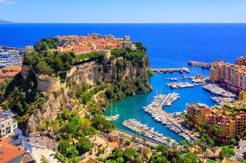 Monaco, accessible en train