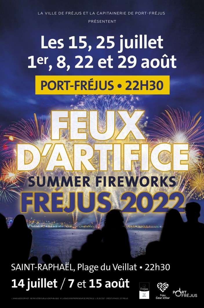 Les feux d’artifice de Fréjus !