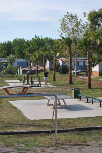 Salle de sport plein air