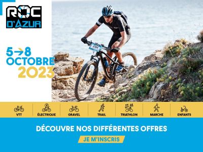 image Le rendez-vous des passionnés de VTT : Le Roc d’Azur !