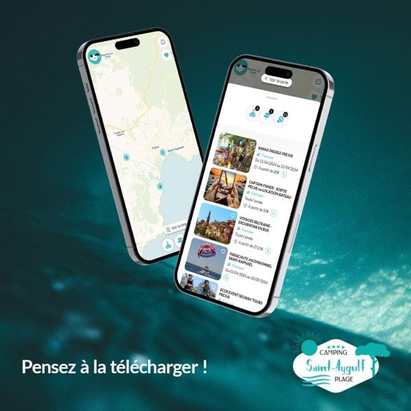 L'application du camping Saint Aygulf Plage
