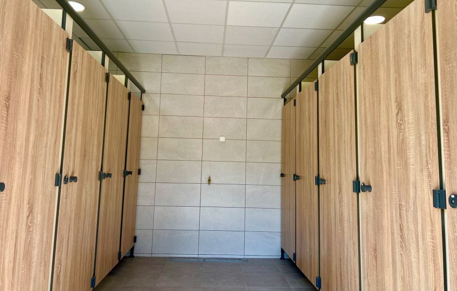 Sanitaires rénovés