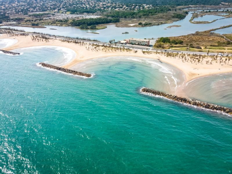 plage de saint-aygulf