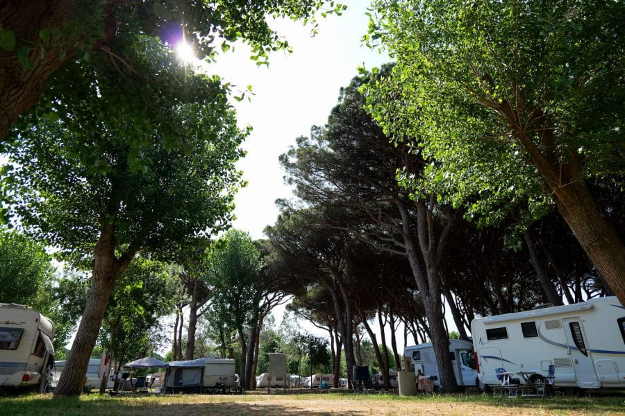 emplacements de camping