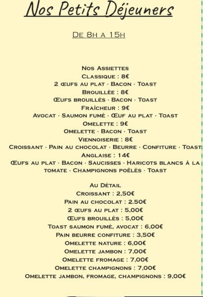 Le restaurant du camping ouvre ses portes
