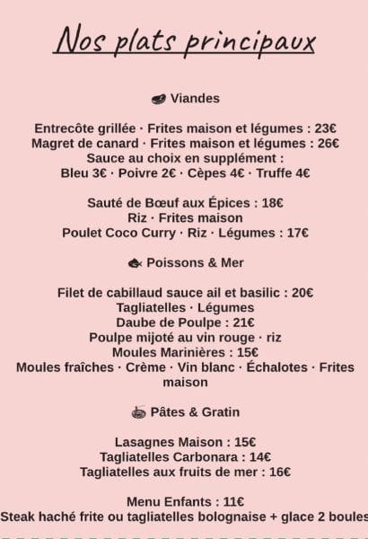 Le restaurant du camping ouvre ses portes
