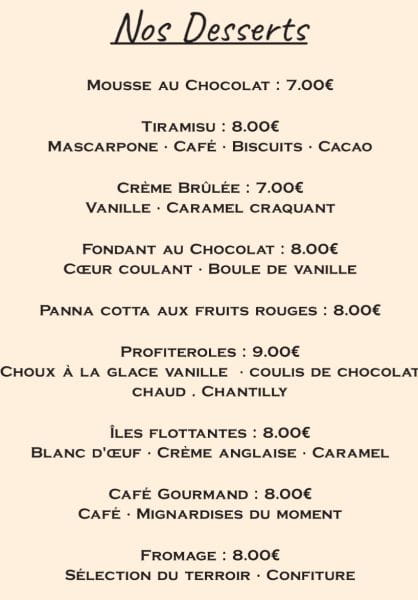 Le restaurant du camping ouvre ses portes